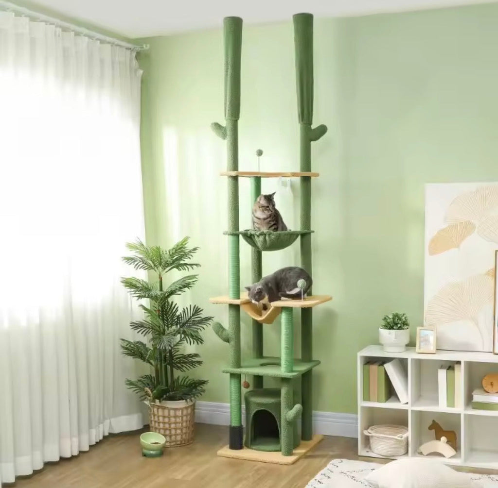 Adjustable Height Cat Tree