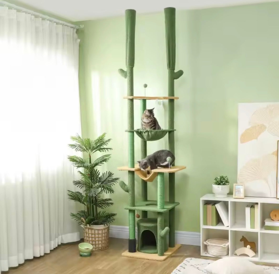 Adjustable Height Cat Tree