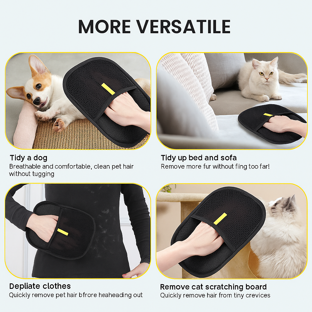 Pet Hair Removal Gloves